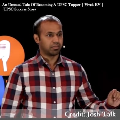 An Unusual Tale Of Becoming A UPSC Topper | UPSC Success Story-Vivek KV