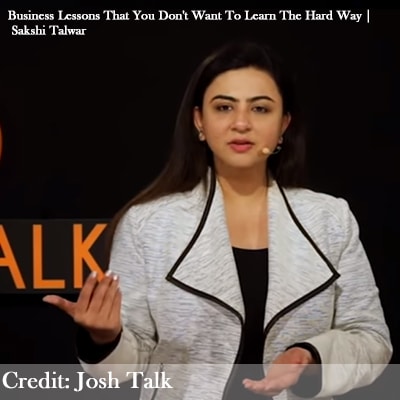 Business Lessons That You Don’t Want To Learn The Hard Way-Sakshi Talwar
