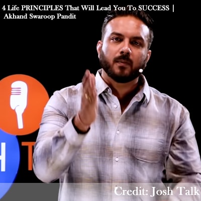 4 Life PRINCIPLES That Will Lead You To SUCCESS-Akhand Swaroop Pandit
