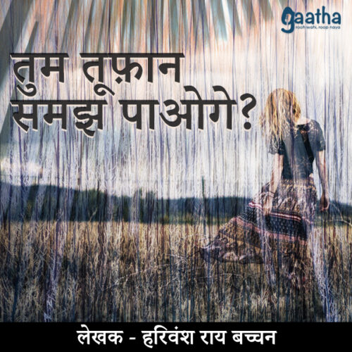 Tum Tofan Samajh Paoge (तुम तूफ़ान समझ पाओगे?)
