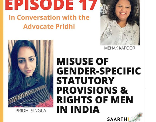 Misuse of Gender-Specific statutory provisions & rights of men in India