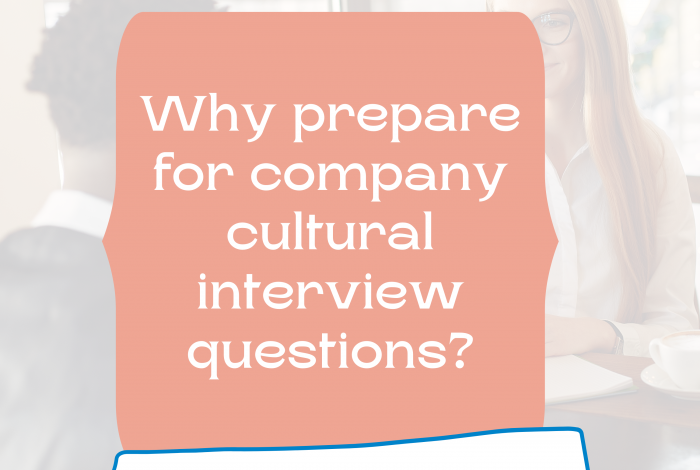 Why Prepare for company cultural Interview Questions