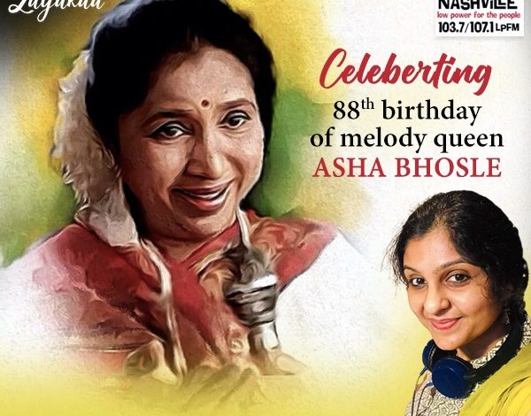 Celebrating 88th Bithday of melody queen Asha Bhosle